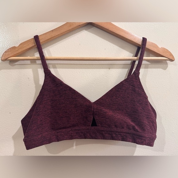 ALO Yoga Other - ALO Yoga Maroon Bralette